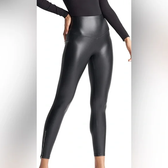 Amazon Pants Jumpsuits Faux Leather Leggings Poshmark